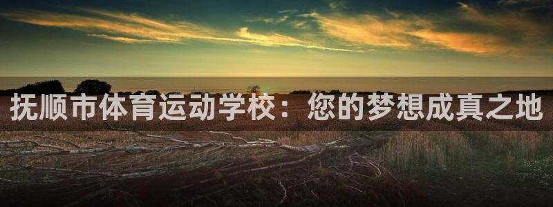 米兰体育官网下载平台APP：抚顺市体育运动学校：您的梦想成真